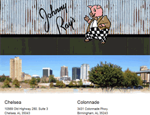 Tablet Screenshot of johnnyraysbbq.com